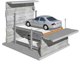 Barrier-free parking